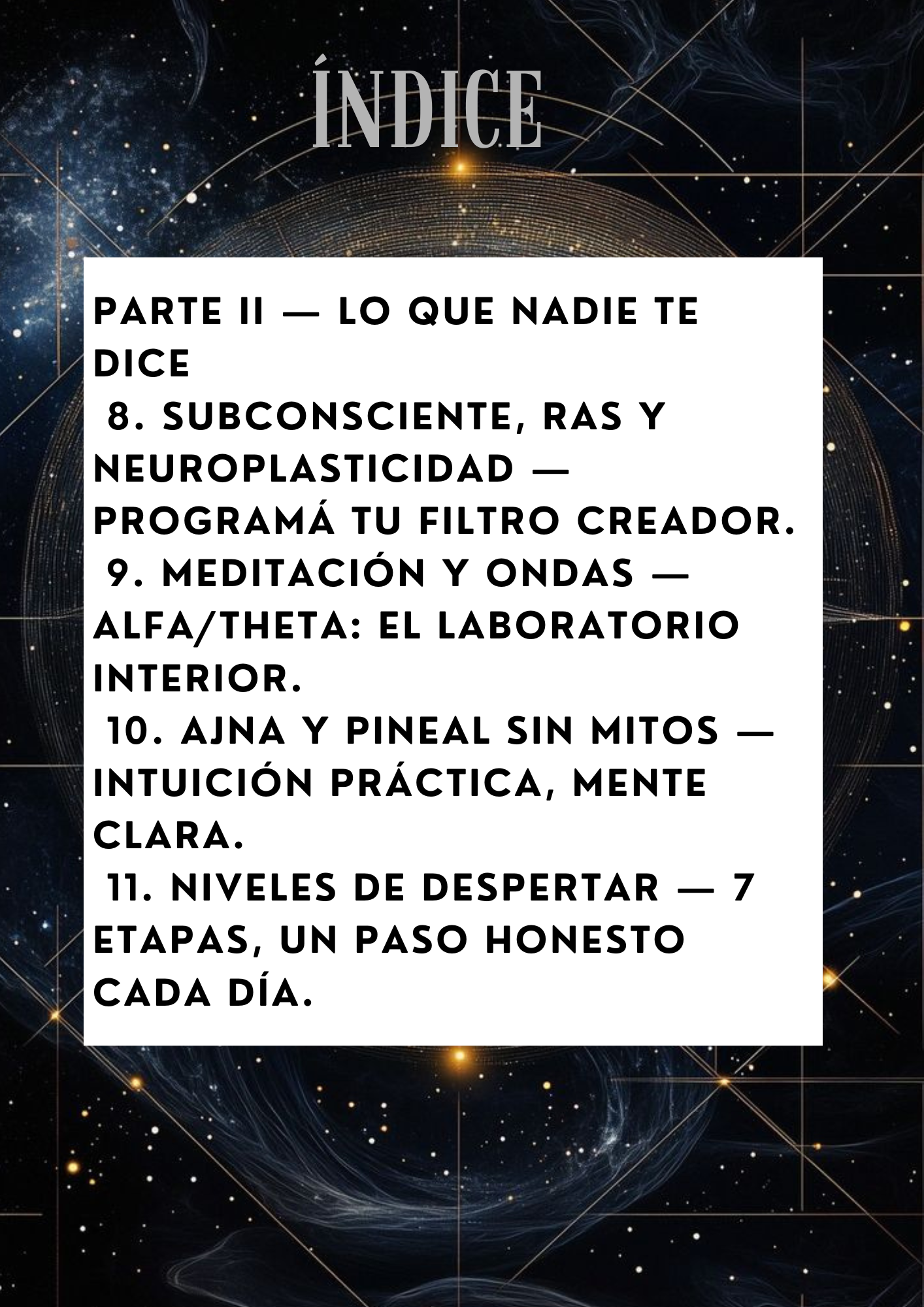 EL SECRETO: LO QUE NADIE TE DICE DE LA MANIFESTACION