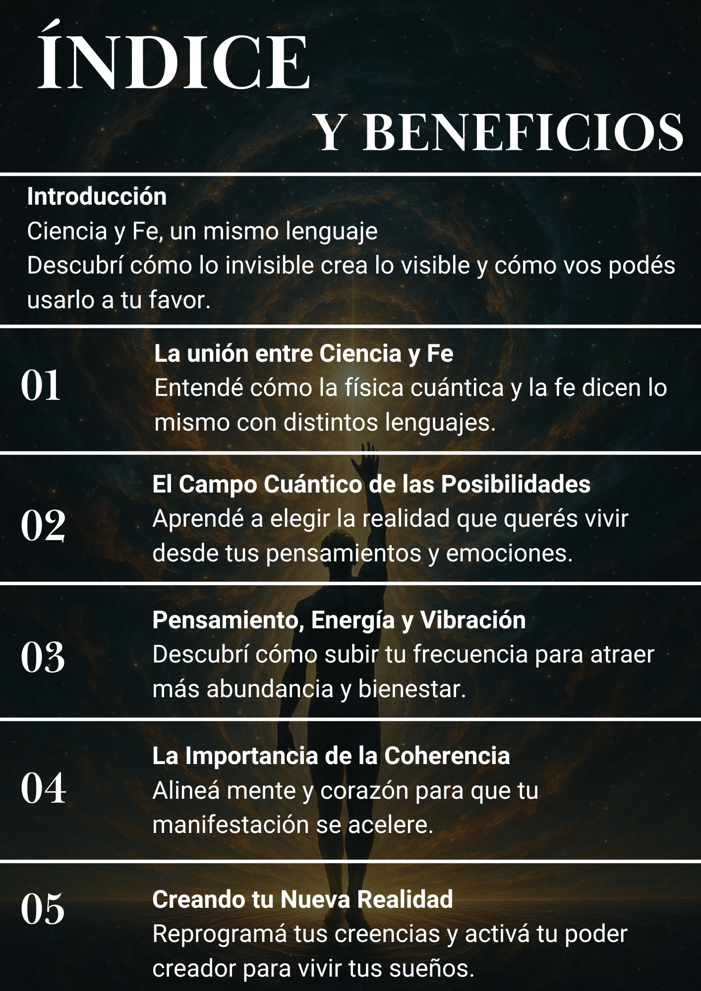 METAFISICA Y FE: EL PODER DE CREAR TU REALIDAD